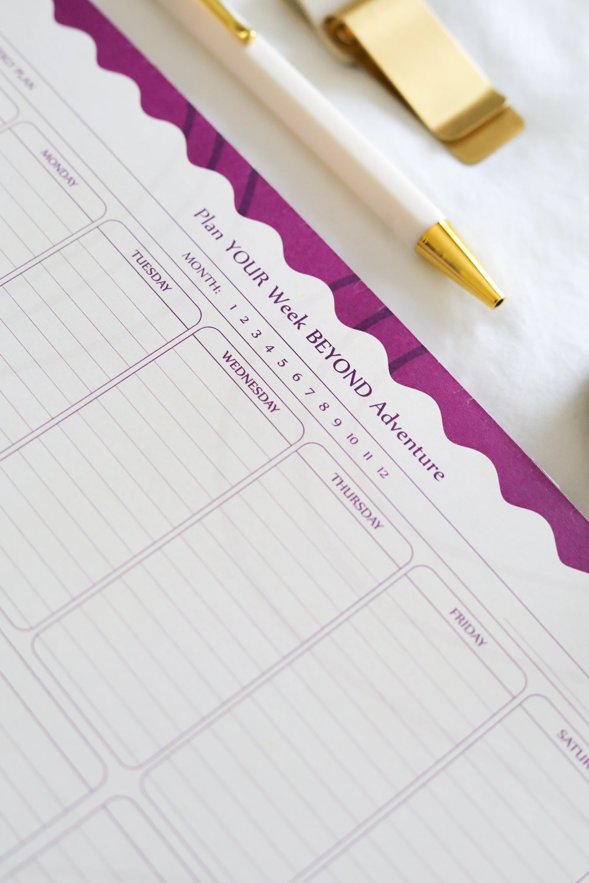Weekly Pad