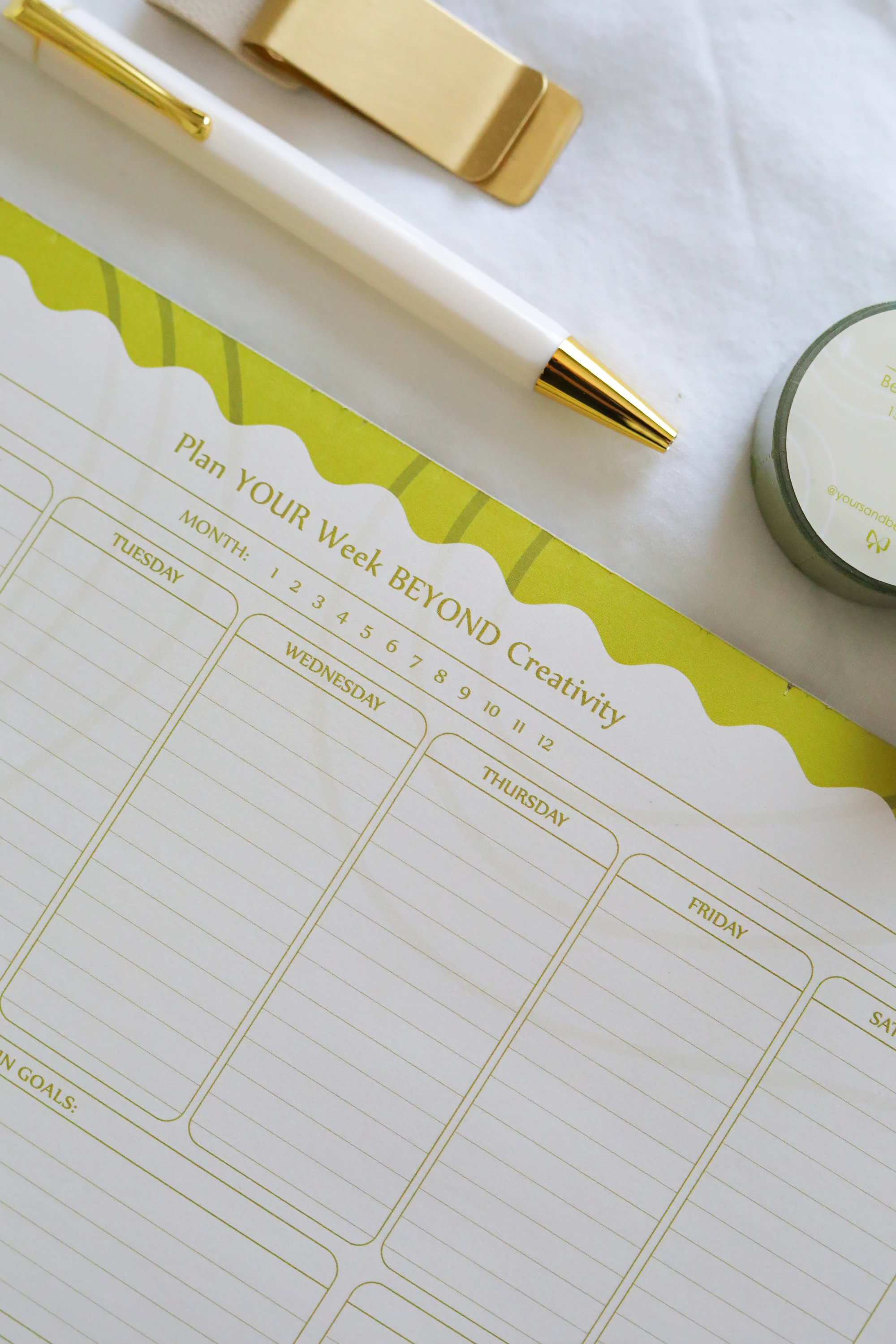 Weekly Pad