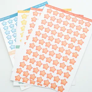 Stars Stickers Sheets