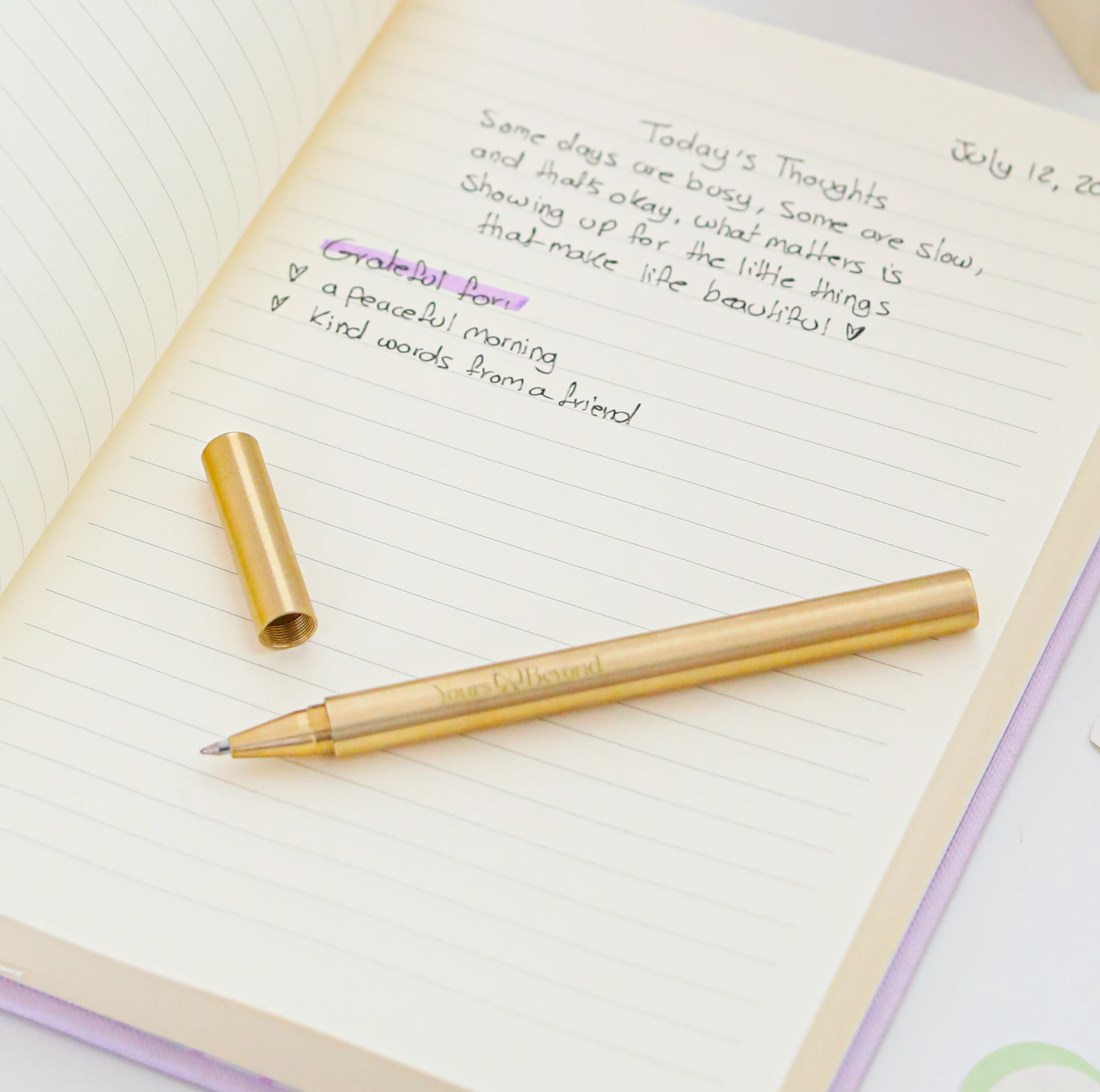 Brass Gold Pen