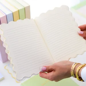 Soft Floral Stitched Notebook Set