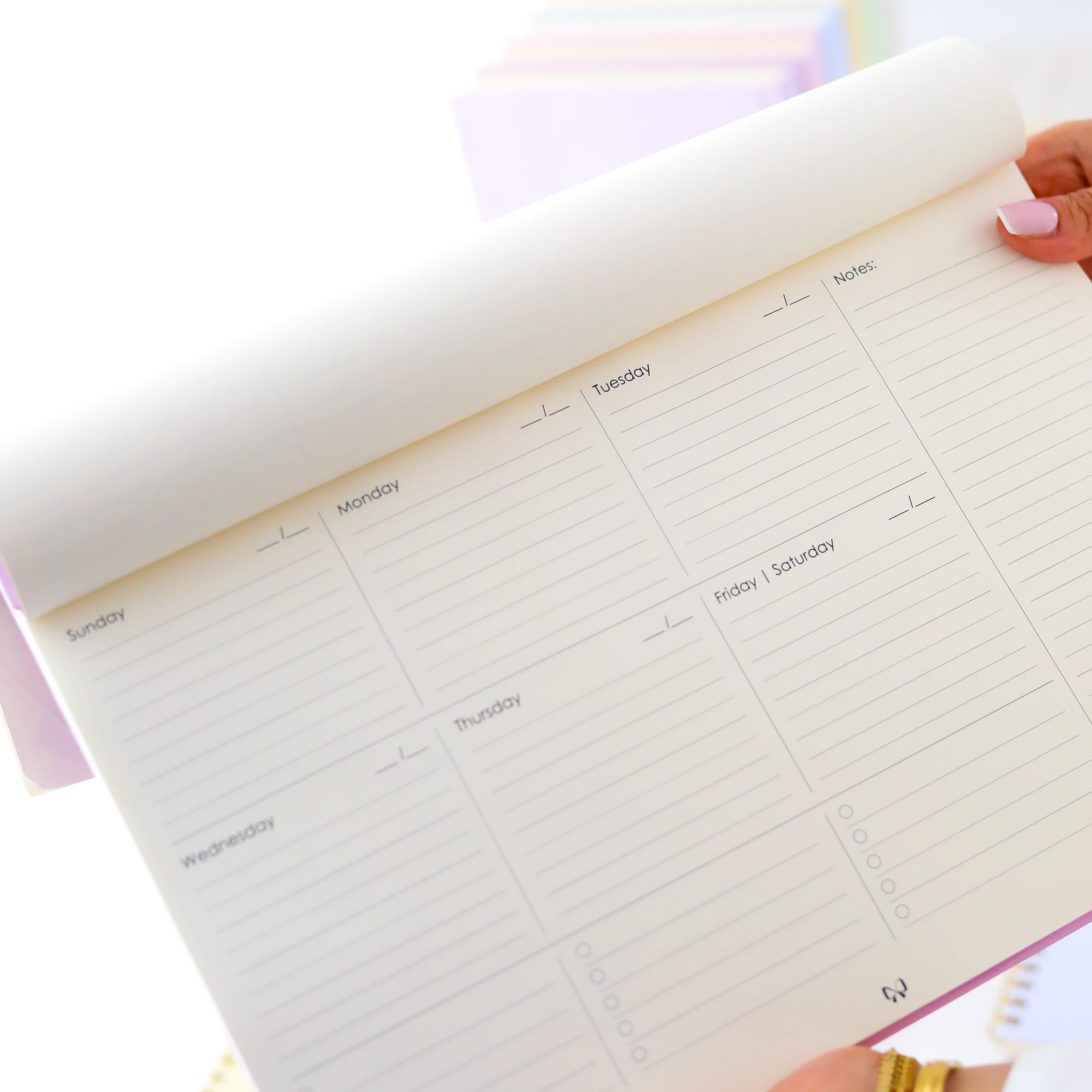 Weekly Planner Pad