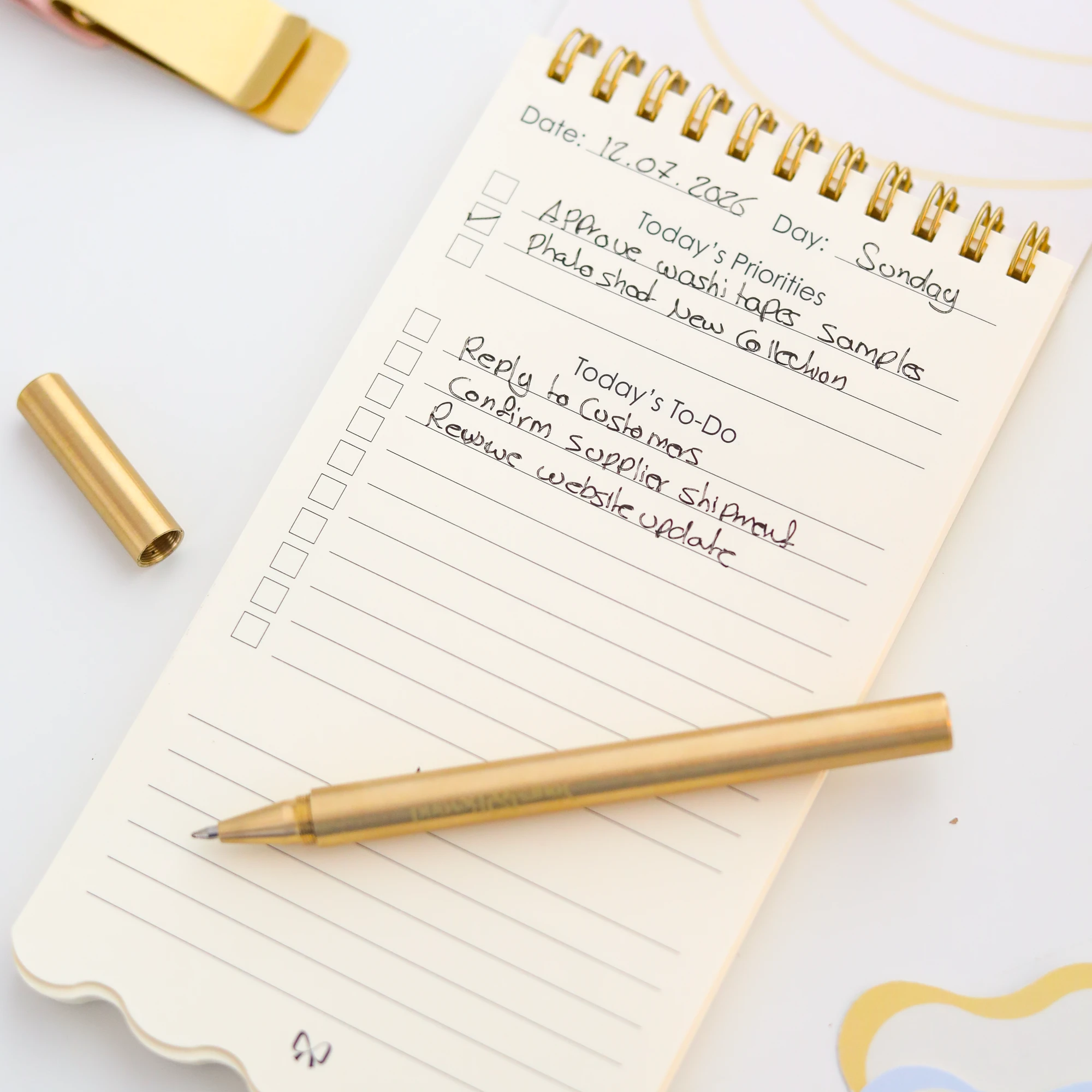 Brass Gold Pen