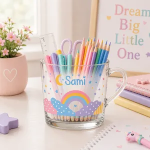 Cloudy Eid Transparent Mug