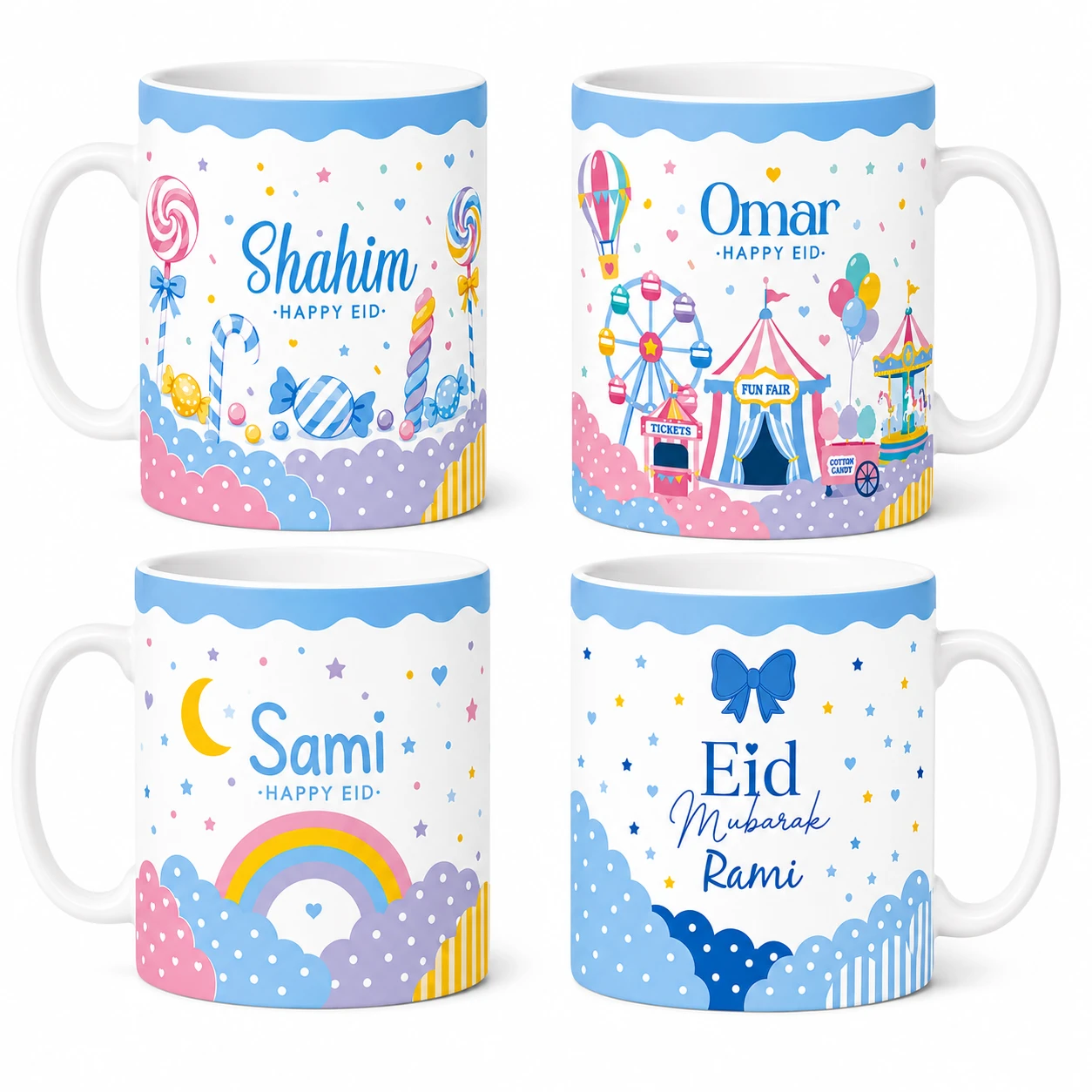 Cloudy Eid Mugs