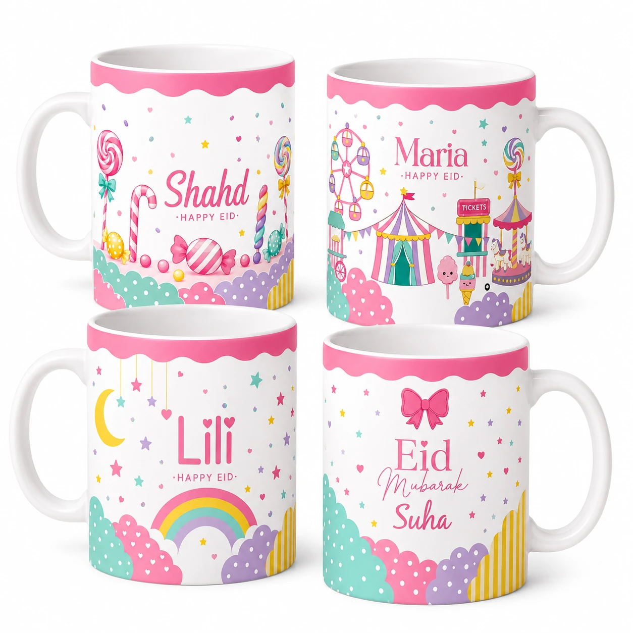 Cloudy Eid Mugs