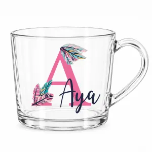 Y&B Initial Transparent Mug – thumbnail 7