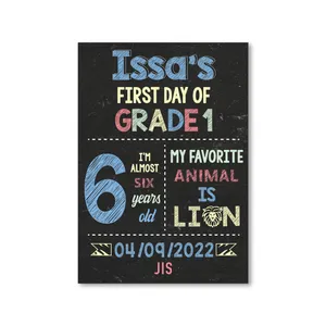 First Day of School Foam Board
