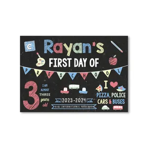 First Day of School Foam Board 