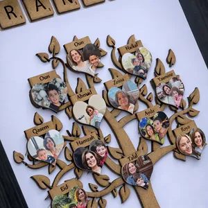 Wooden Family Tree Frame