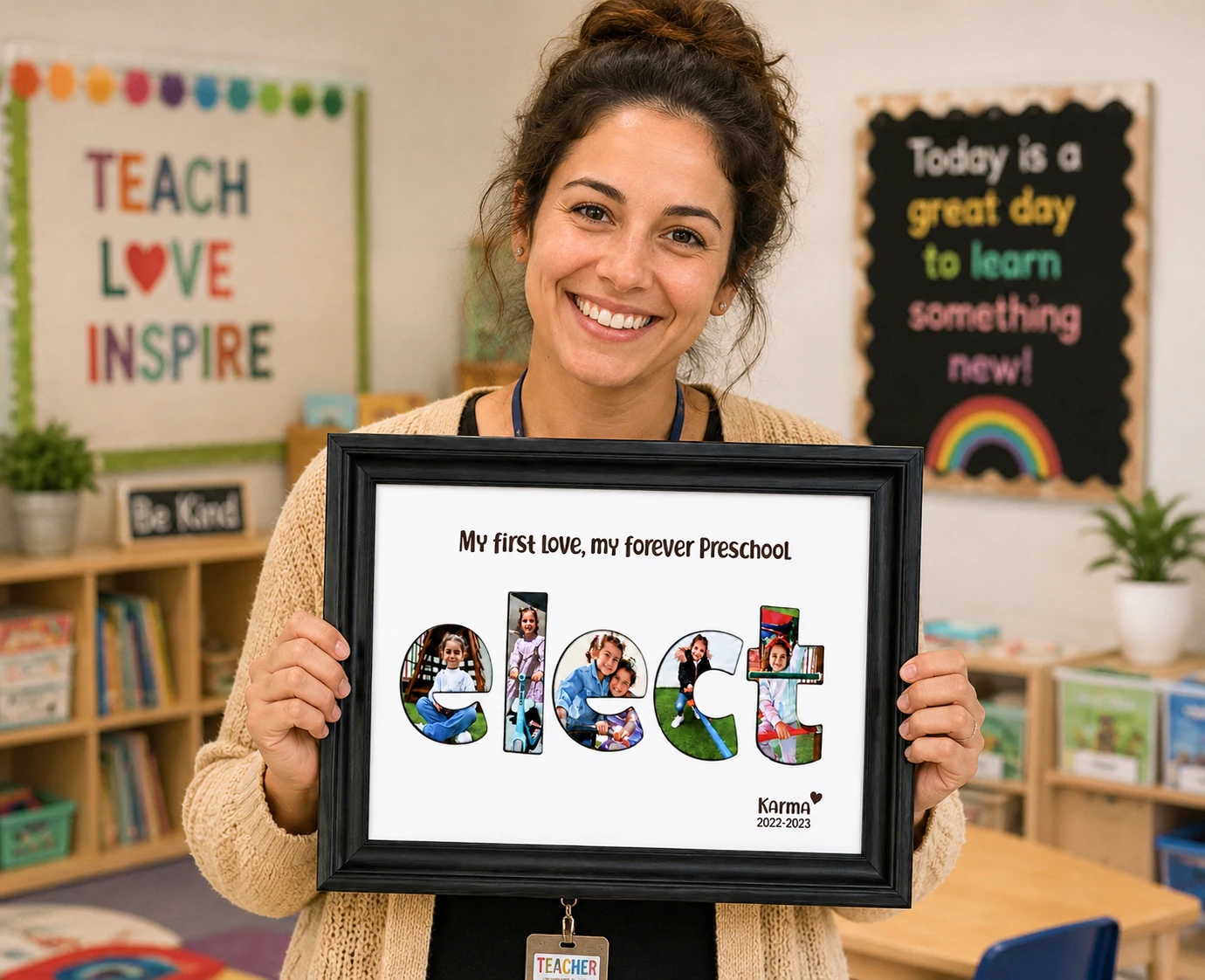 School Memories Shadow Box Frame