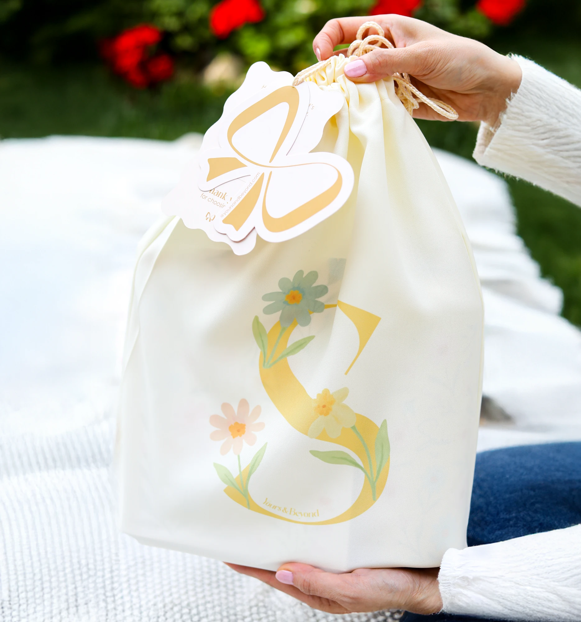 Drawstring Tote bag