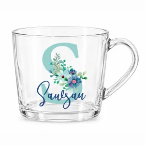 Y&B Initial Transparent Mug