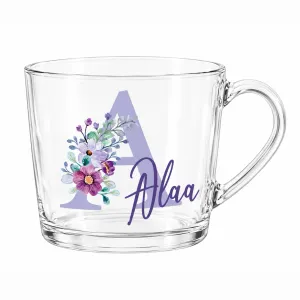 Y&B Initial Transparent Mug – thumbnail 2