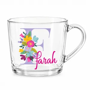 Y&B Initial Transparent Mug – thumbnail 4