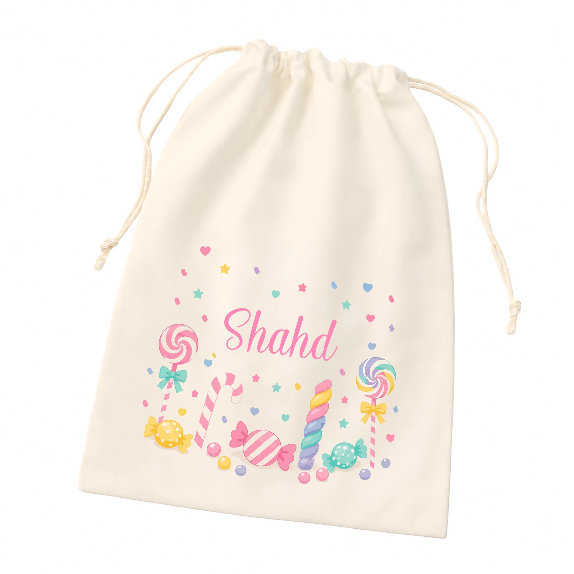 Cloudy Eid Drawstring Bag
