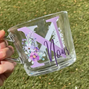 Y&B Initial Transparent Mug – thumbnail 12