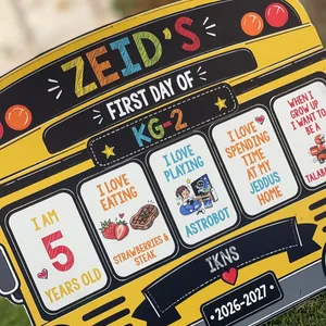 School Bus Foam Board – thumbnail 4