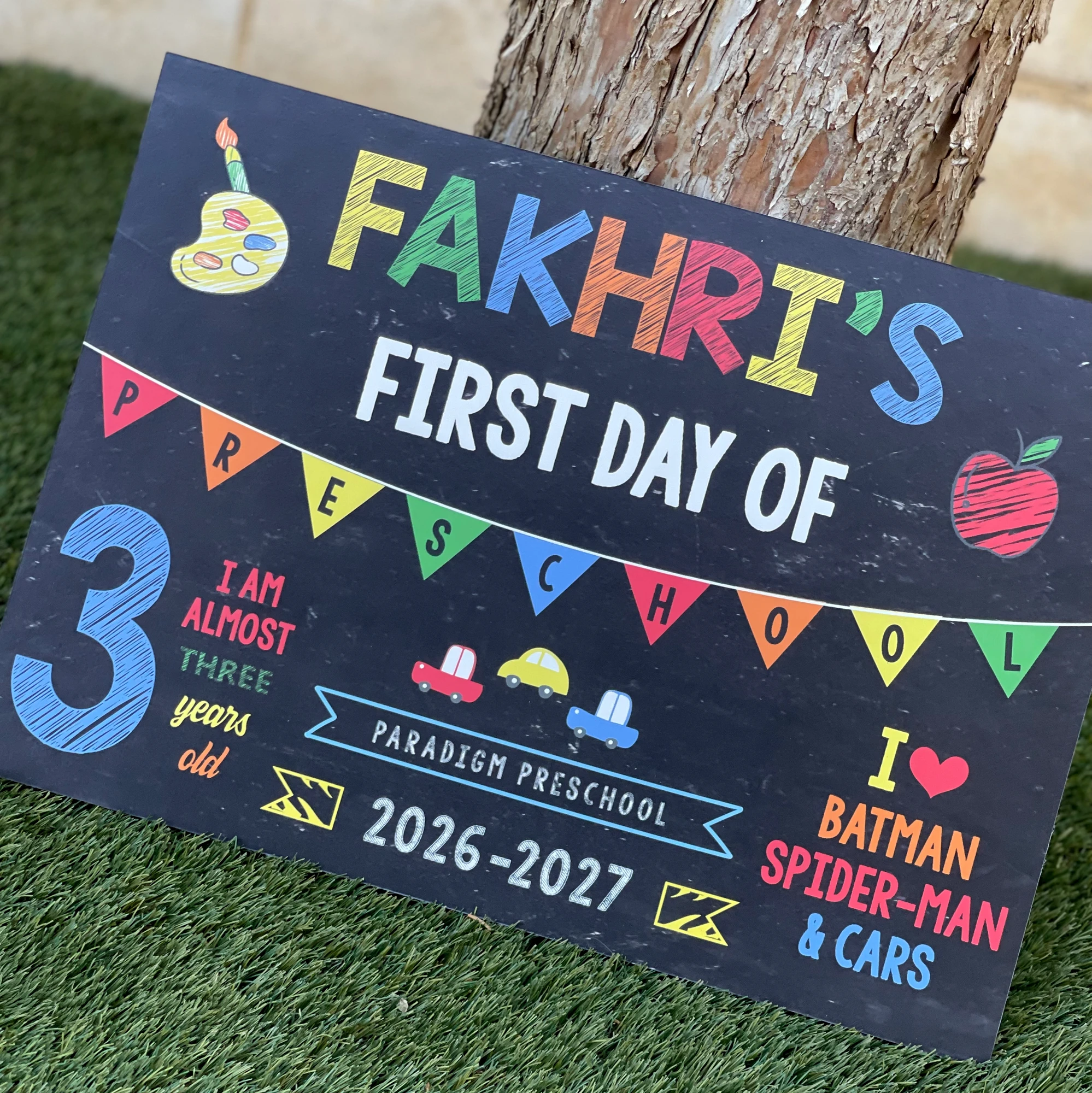 First Day of School Foam Board – image 6