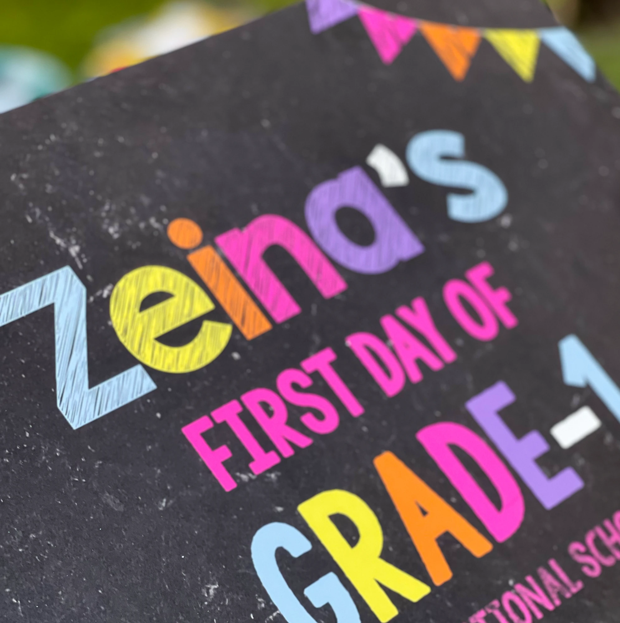 First Day of School Foam Board – image 2