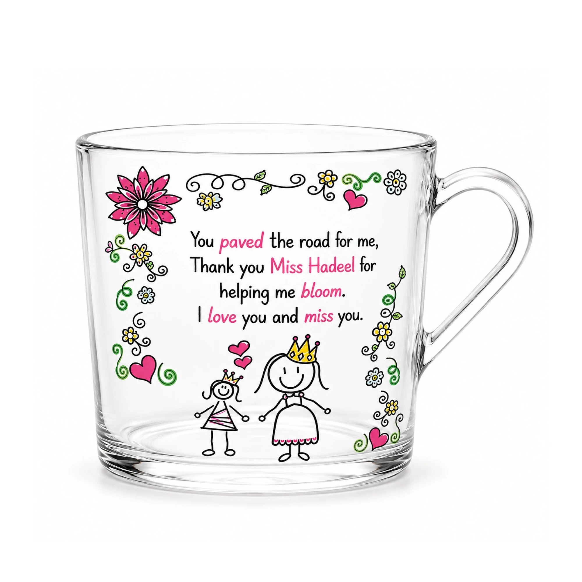 Teacher Transparent Mug