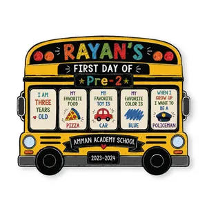 School Bus Foam Board