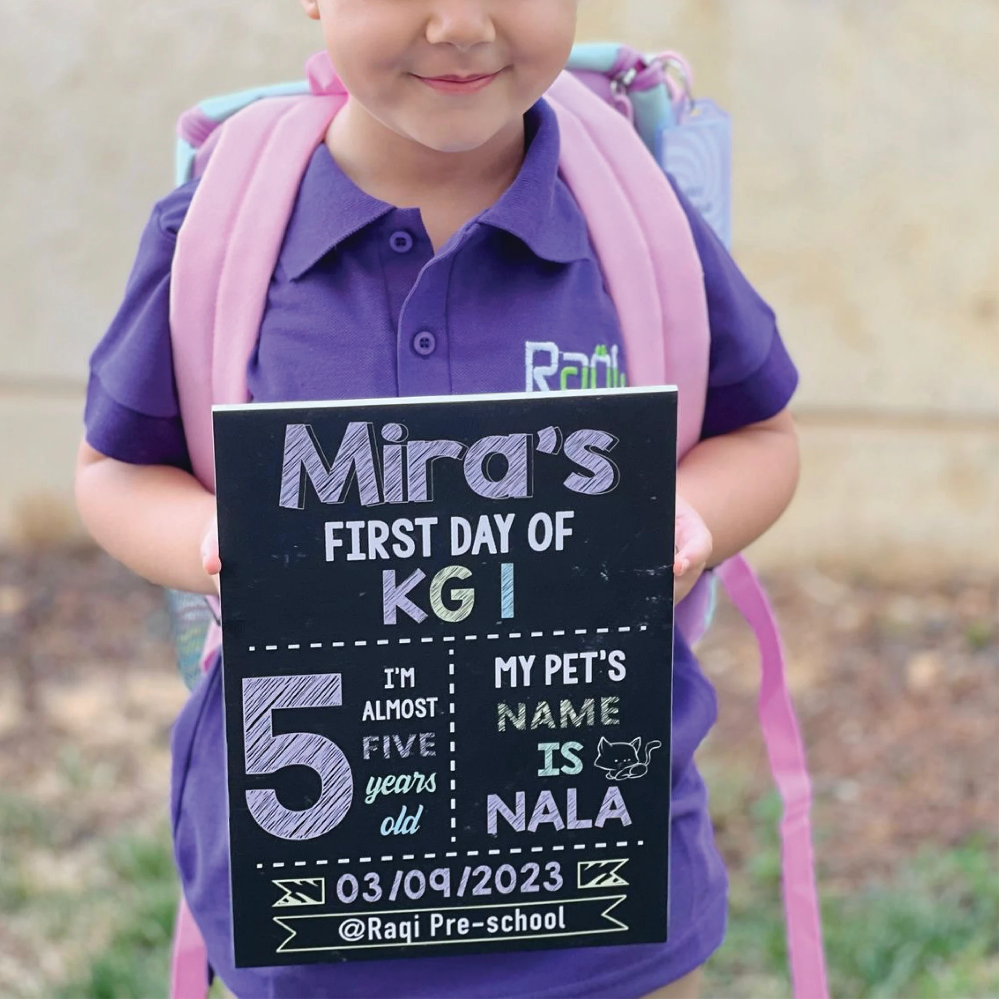 First Day of School Foam Board – image 7