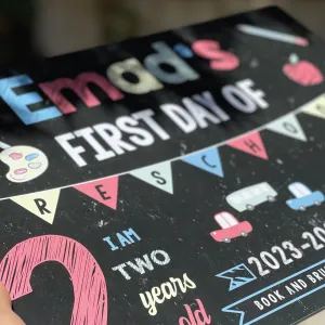 First Day of School Foam Board – thumbnail 4