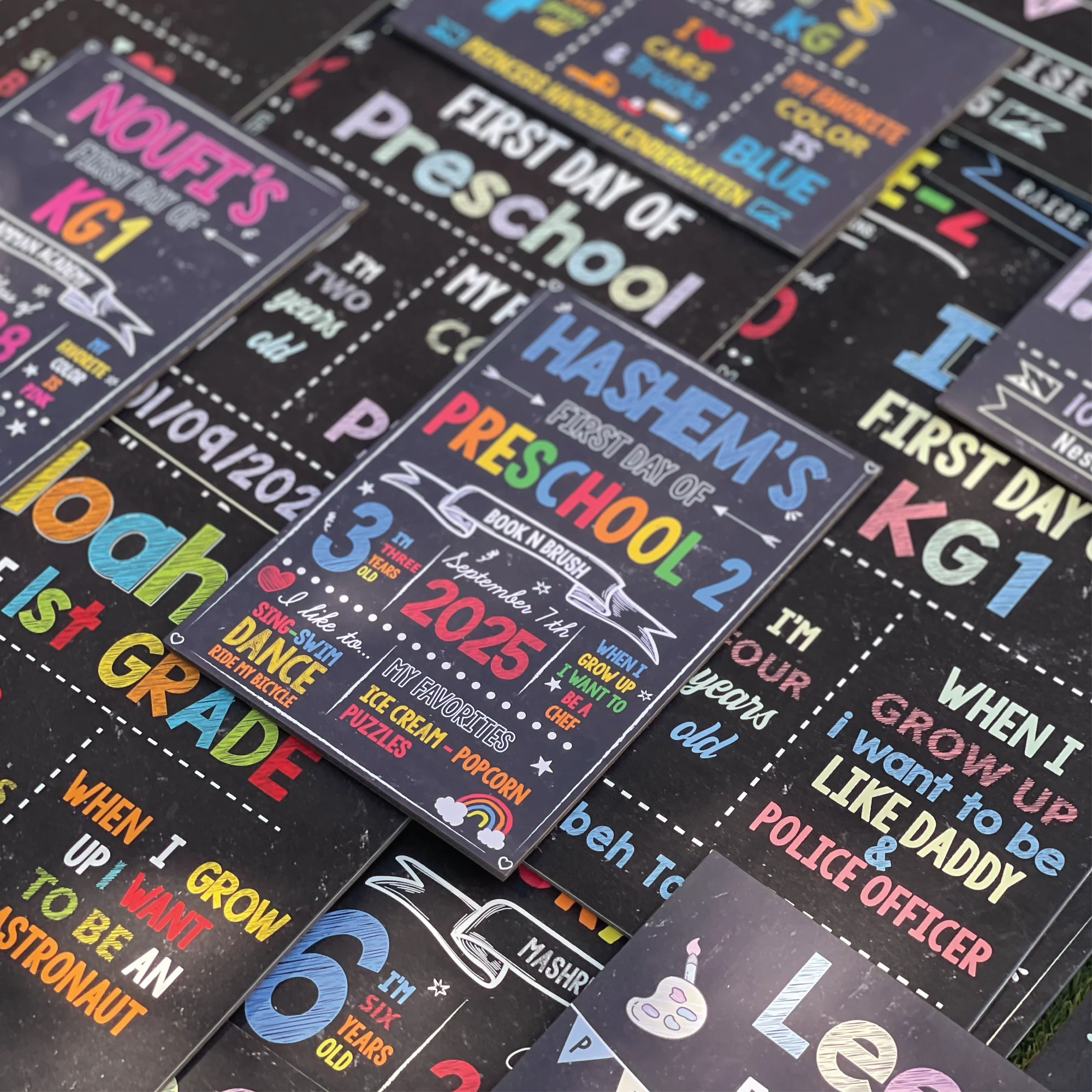First Day of School Foam Board – image 3
