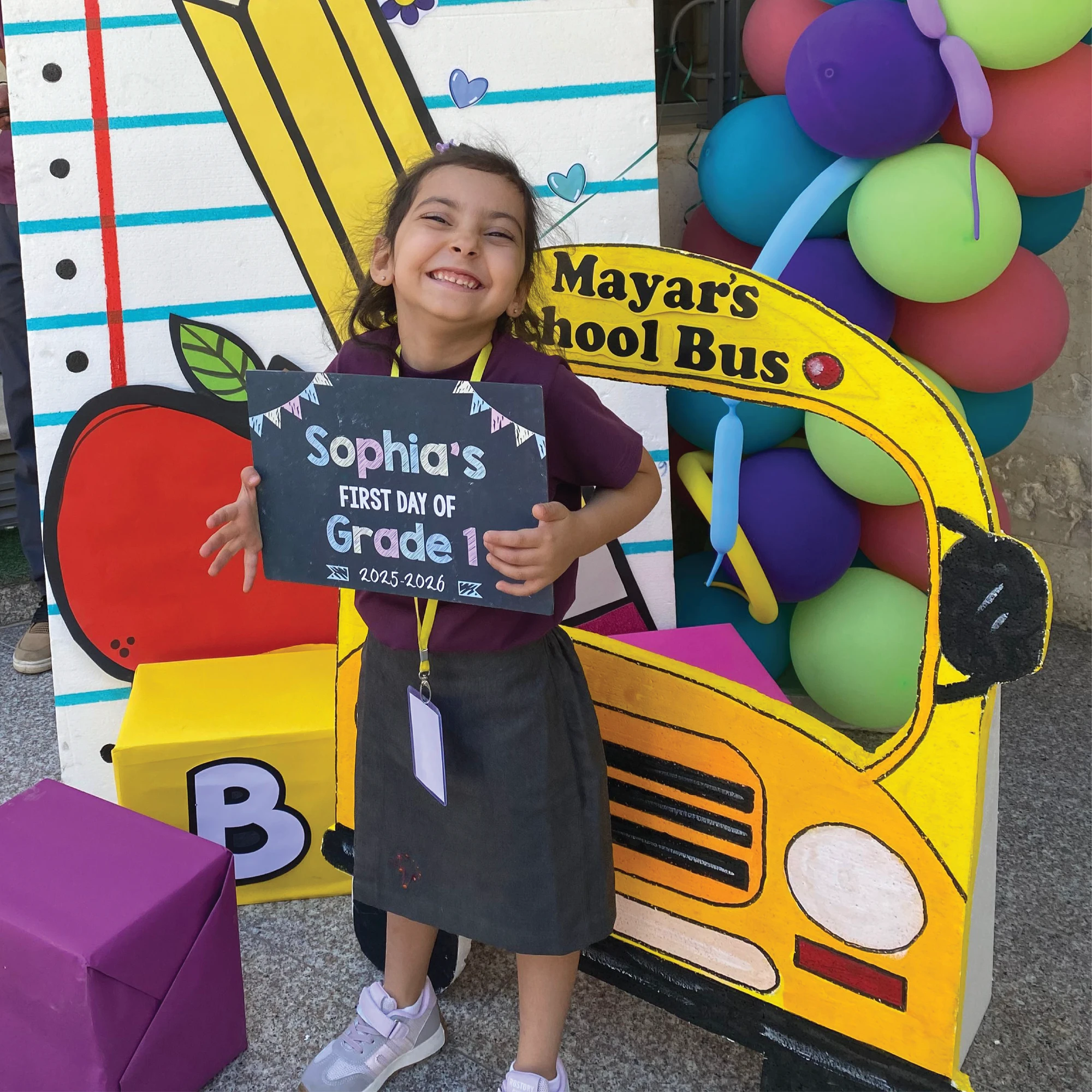 First Day of School Foam Board – image 4