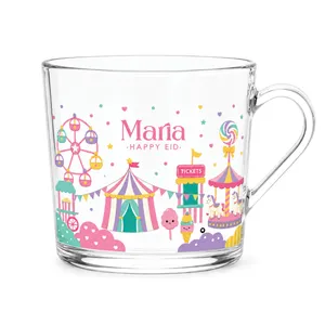 Cloudy Eid Transparent Mug