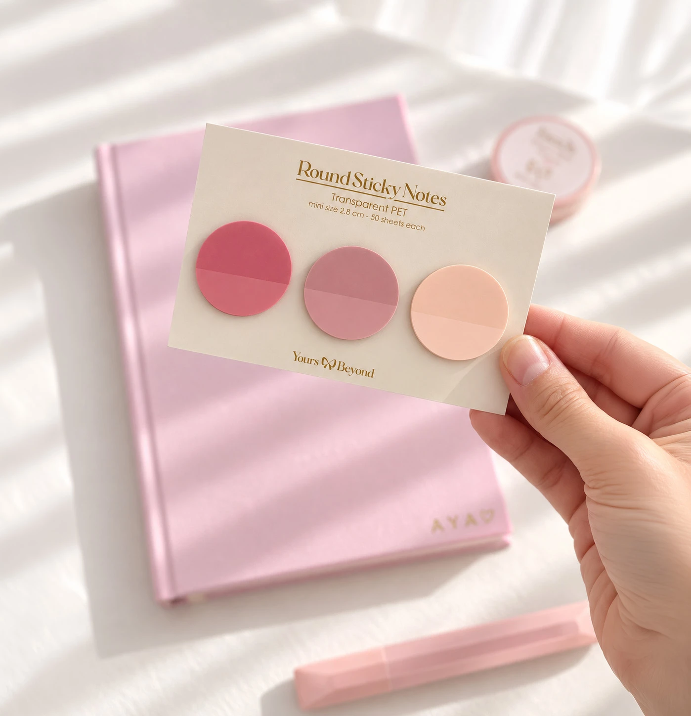 Mini Round Sticky Notes – image 4