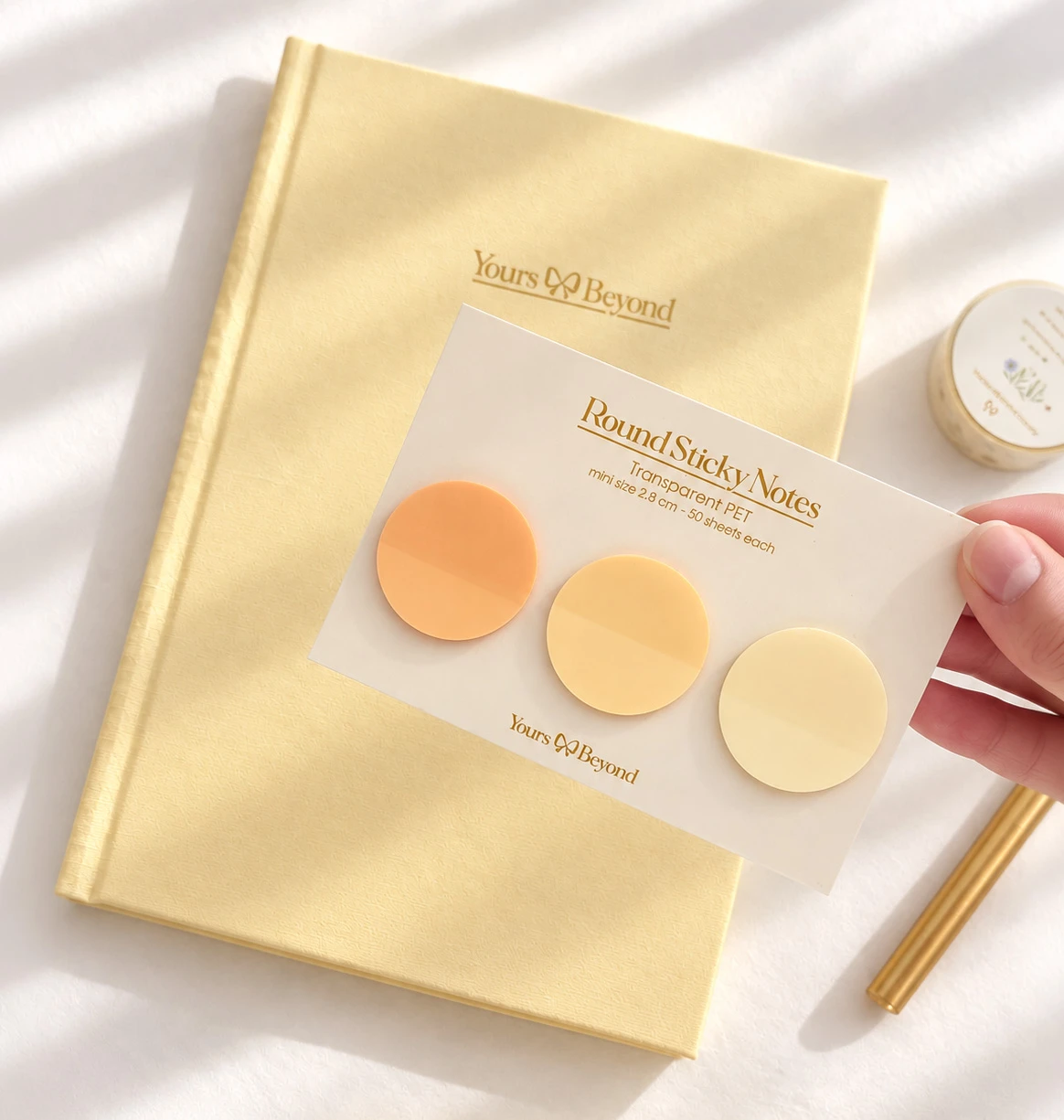 Mini Round Sticky Notes – image 7