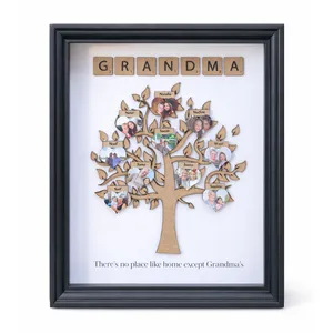 Wooden Family Tree Frame